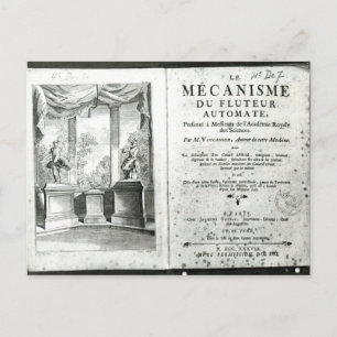 Cartão Postal Automações, ilustração da frontispício