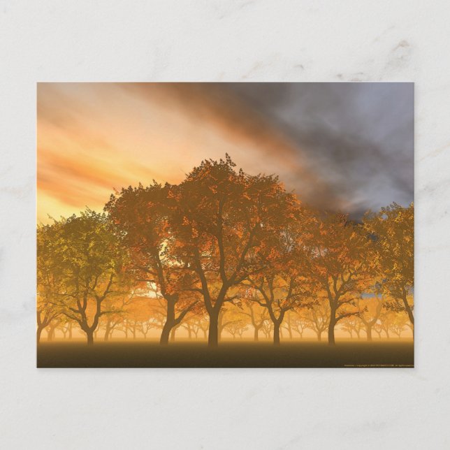 Cartão Postal Automne (Frente)