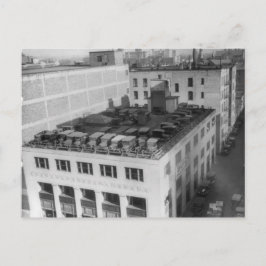 Cartão Postal Automóveis No Edifício Buick