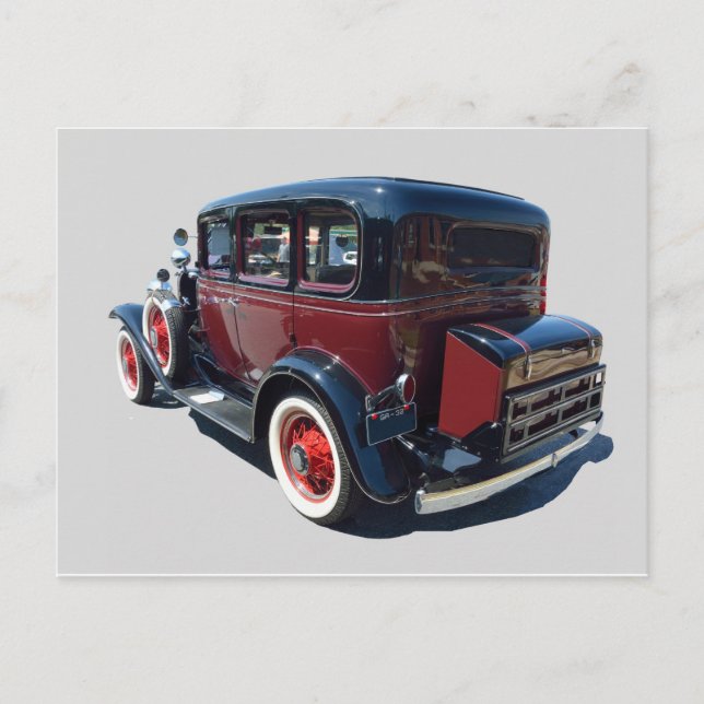 Cartão Postal Automóvel de 1932 Vintage (Frente)