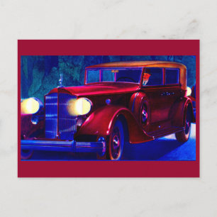 Cartão Postal Automóvel de pacotes 1934