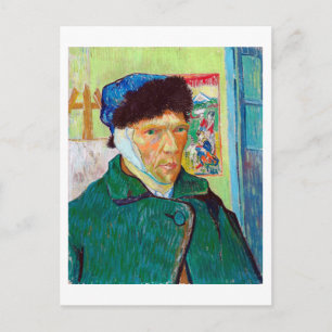 Cartão Postal Autoretrato com um Orelho Bandrado, Van Gogh