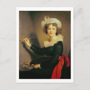 Cartão Postal Autorretrato, 1790 (óleo na canvas)