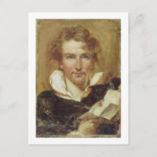 Cartão Postal autorretrato, 1823 (óleo no papel no painel)