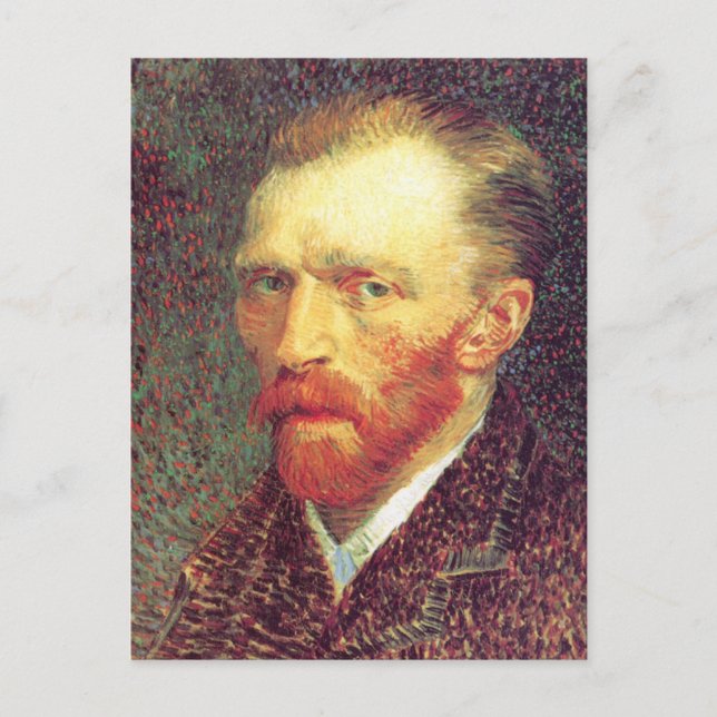 Cartão Postal Autorretrato (1887) (Frente)