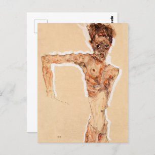 Cartão Postal Autorretrato (1911)   Egon Schiele  