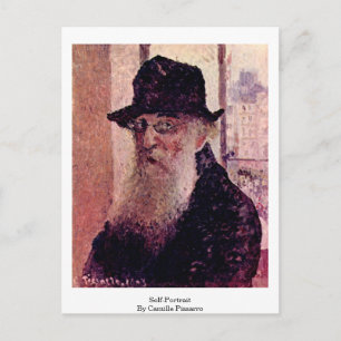 Cartão Postal Autorretrato De Camille Pissarro