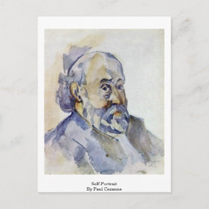 Cartão Postal Autorretrato De Paul Cezanne