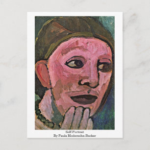 Cartão Postal Autorretrato De Paula Modersohn-Becker