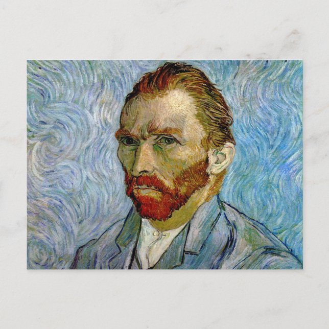 Cartão Postal autorretrato de Van Gogh (Frente)