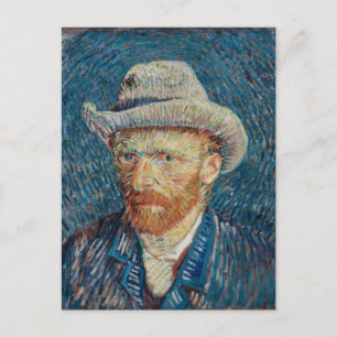 Cartão Postal Autorretrato de Vincent van Gogh
