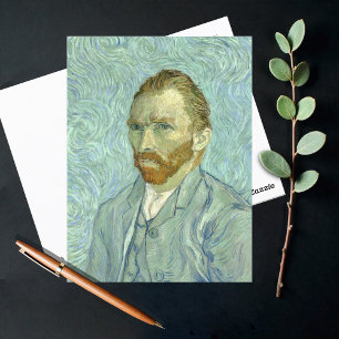 Cartão Postal Autorretrato de Vincent Van Gogh