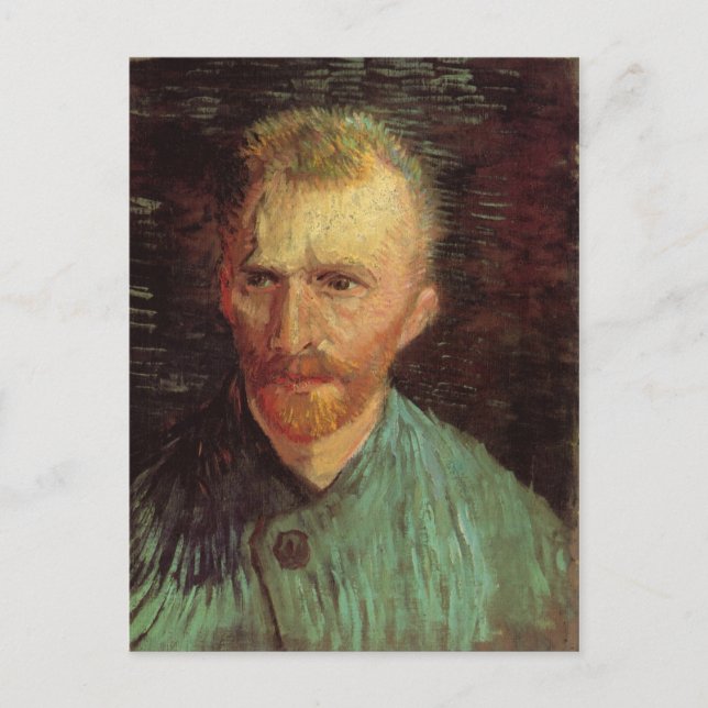 Cartão Postal Autorretrato, Vincent van Gogh Belas Artes (Frente)