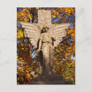 Cartão Postal Autumn Angel