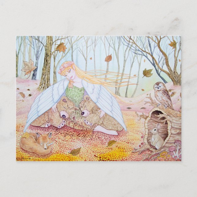 Cartão postal "Autumn Breeze" (Frente)