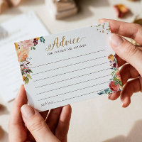 Autumn Burgundy Palavras Douradas Florais do Cartã