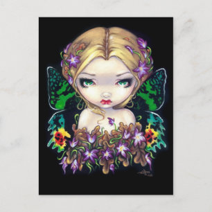 Cartão postal "Autumn Crocus Fairy"