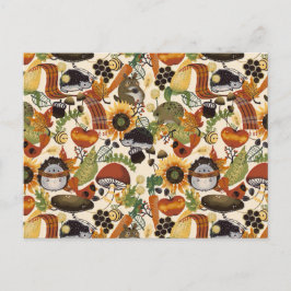 Cartão Postal Autumn Medley