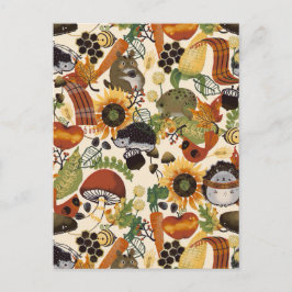 Cartão Postal Autumn Medley