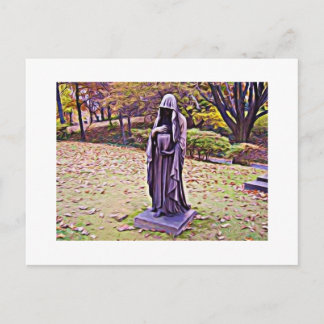 Cartão Postal Autumn Mourner