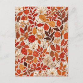 Cartão Postal Autumn Tapeçaria
