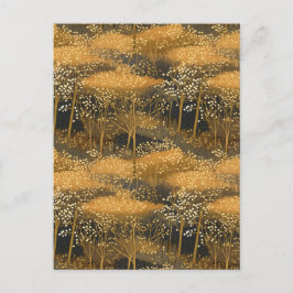 Cartão Postal Autumn Woods Chiyogami