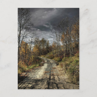 Cartão Postal Autumns Road