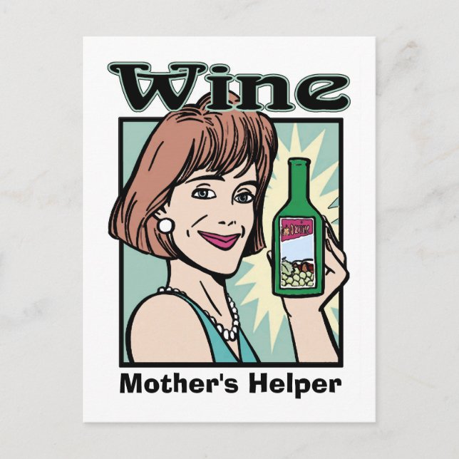 Cartão Postal Auxiliar da Mãe de Vinho, editar texto (Frente)