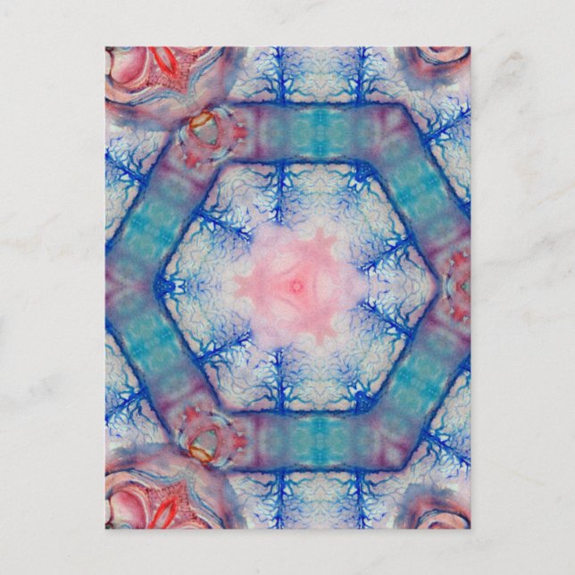 Cartão Postal AVALON Senhora do Lago, Reflexos Mágicos da Água (Frente)