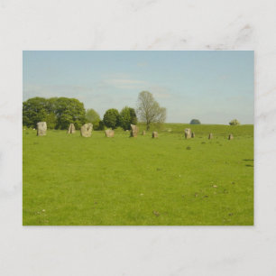 Cartão Postal Avebury Henge - Reino Unido