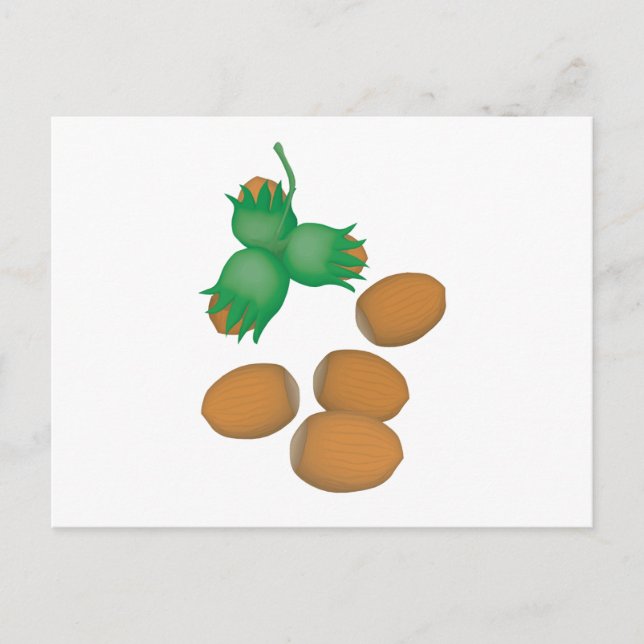 Cartão Postal avelã (Frente)