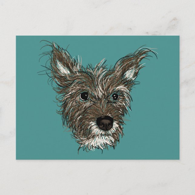 Cartão Postal avelã (Frente)