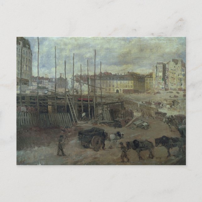 Cartão Postal Avenida de L'Opera, 1878 (Frente)