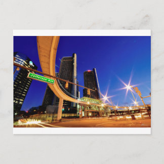 Cartão Postal Avenida Detroit Michigan Jefferson