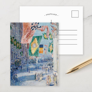 Cartão Postal Avenida dos Aliados   Childe Hassam