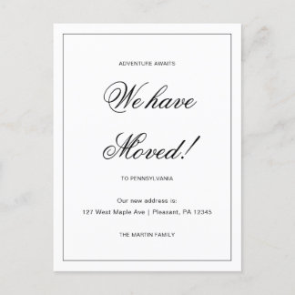 Cartão Postal Aventura Aguarda Novo Anúncio de Movimentação de E