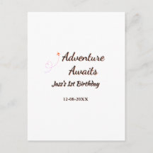 Aventura espera nome data de 1º aniversário planej