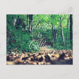 Cartão Postal Aventura está chamando