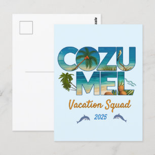 Cartão Postal Aventura Tropical de 2025, Férias Cozumel