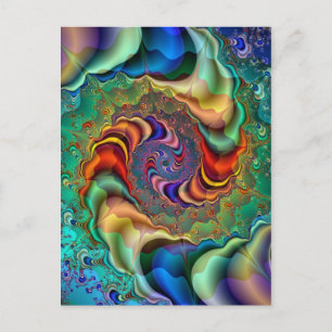 Cartão Postal Aventura visual