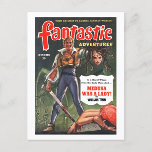 Cartão Postal Aventuras Fantásticas (Out, 1951)