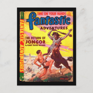 Cartão Postal Aventuras Fantásticas v06 n02 (Abr 1944)_Arte Pulp