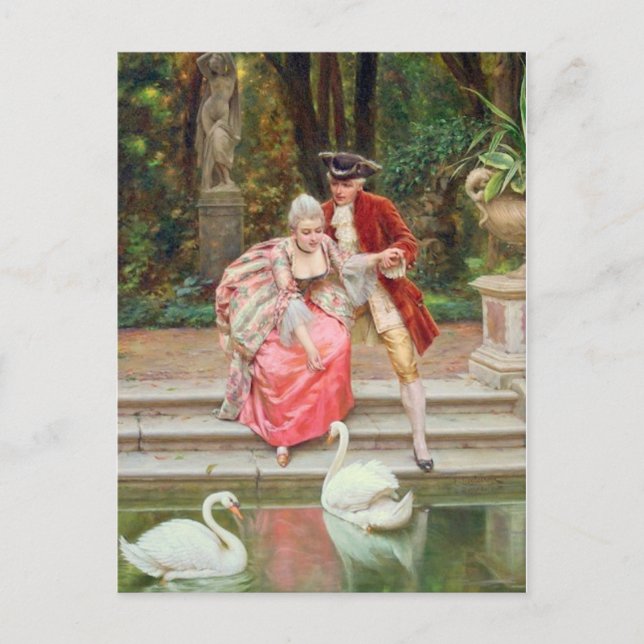 Cartão Postal Aves Graciosas - Soulacroix (Frente)