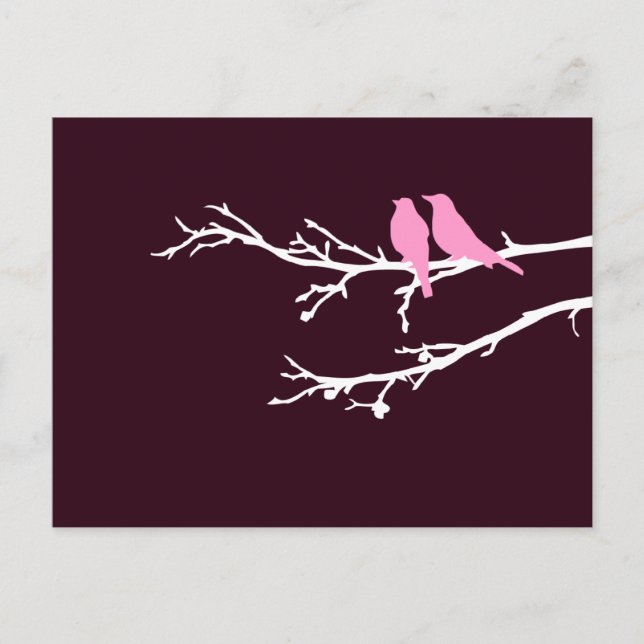 Cartão Postal aves mods (Frente)