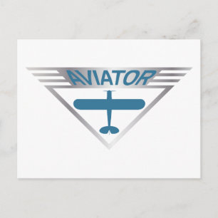 Cartão Postal Aviador