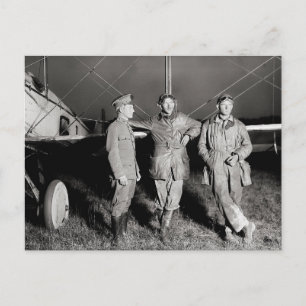 Cartão Postal Aviadores ousados, 1919
