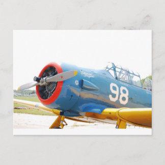 Cartão Postal Avião