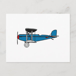 Cartão Postal Avião