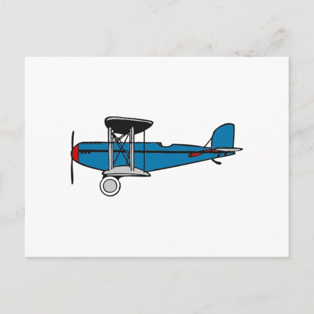 Cartão Postal Avião (Frente)