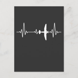 Cartão Postal Avião, avião, avião-piloto Legal